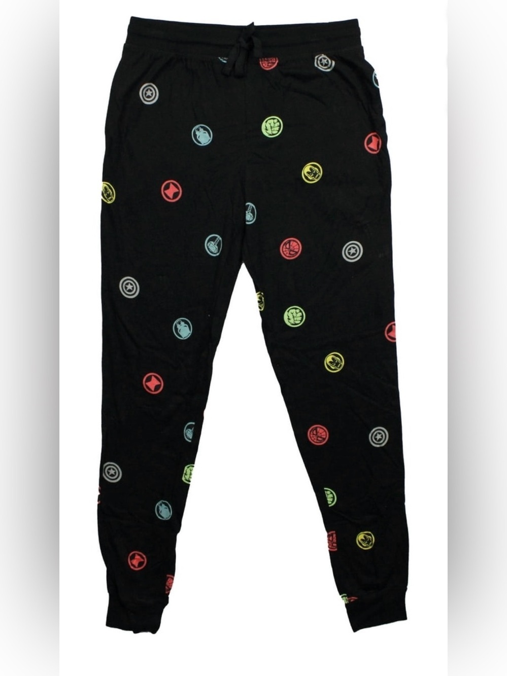 Marvel Avengers Icons Logo Lounge Joggers Size Large